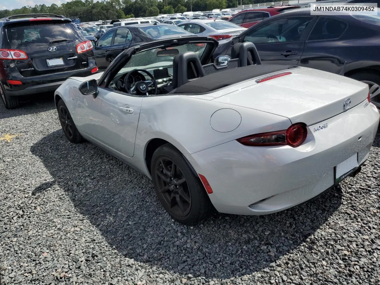 JM1NDAB74K0309452 2019 Mazda Mx-5 Miata Sport