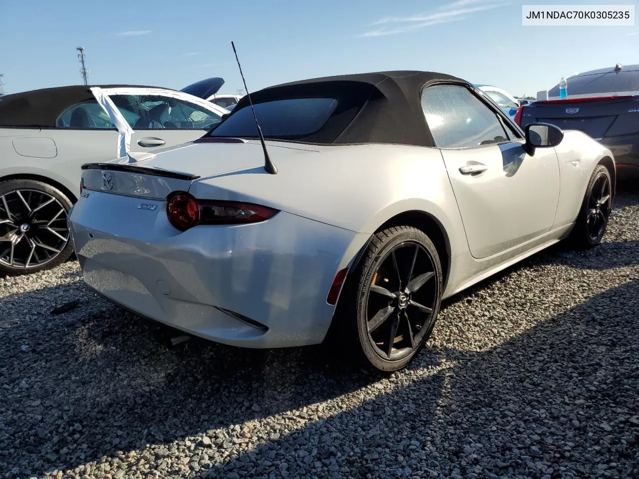 2019 Mazda Mx-5 Miata Club VIN: JM1NDAC70K0305235 Lot: 74218824