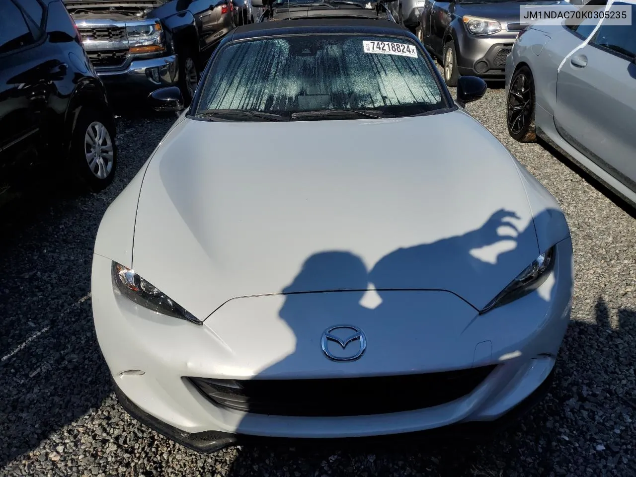 2019 Mazda Mx-5 Miata Club VIN: JM1NDAC70K0305235 Lot: 74218824