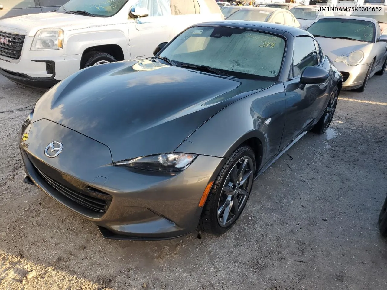 2019 Mazda Mx-5 Miata Grand Touring VIN: JM1NDAM75K0304662 Lot: 74681984