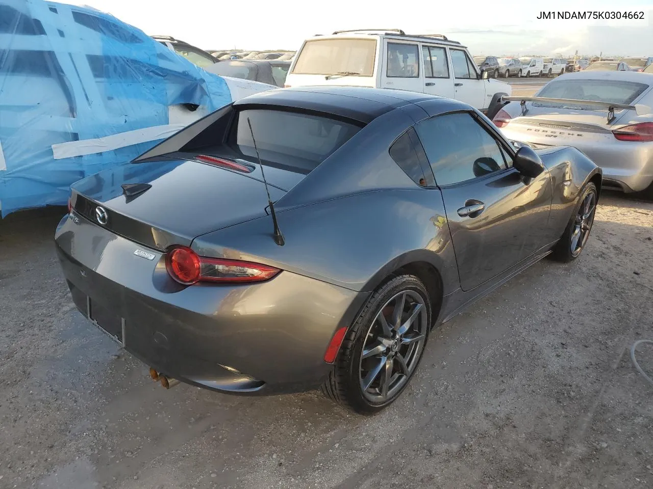 2019 Mazda Mx-5 Miata Grand Touring VIN: JM1NDAM75K0304662 Lot: 74681984