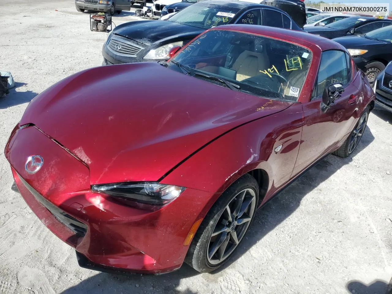 2019 Mazda Mx-5 Miata Grand Touring VIN: JM1NDAM70K0300275 Lot: 75097754