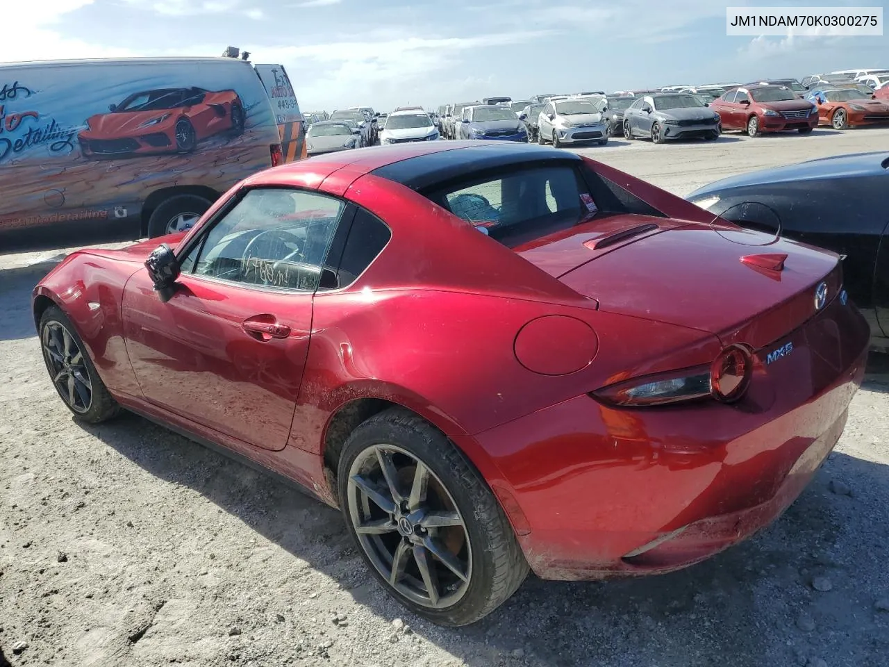 2019 Mazda Mx-5 Miata Grand Touring VIN: JM1NDAM70K0300275 Lot: 75097754