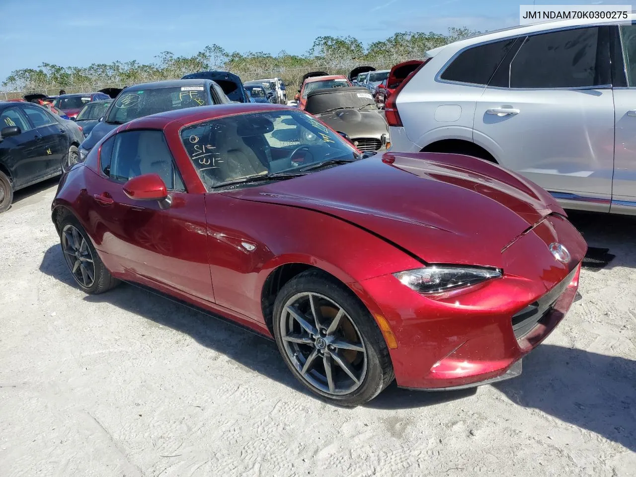 2019 Mazda Mx-5 Miata Grand Touring VIN: JM1NDAM70K0300275 Lot: 75097754