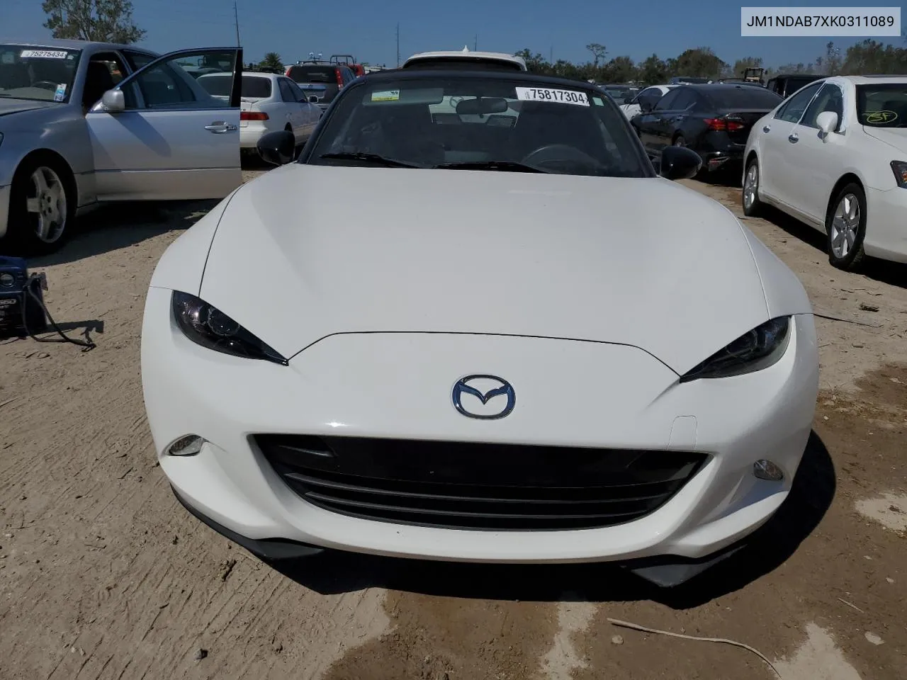 2019 Mazda Mx-5 Miata Sport VIN: JM1NDAB7XK0311089 Lot: 75817304