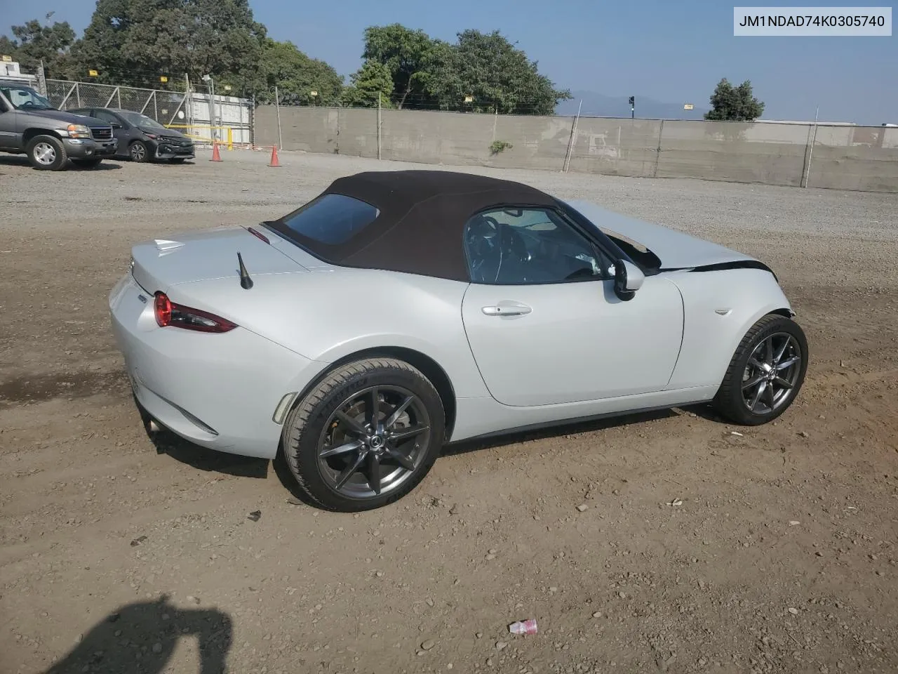 2019 Mazda Mx-5 Miata Grand Touring VIN: JM1NDAD74K0305740 Lot: 76358644