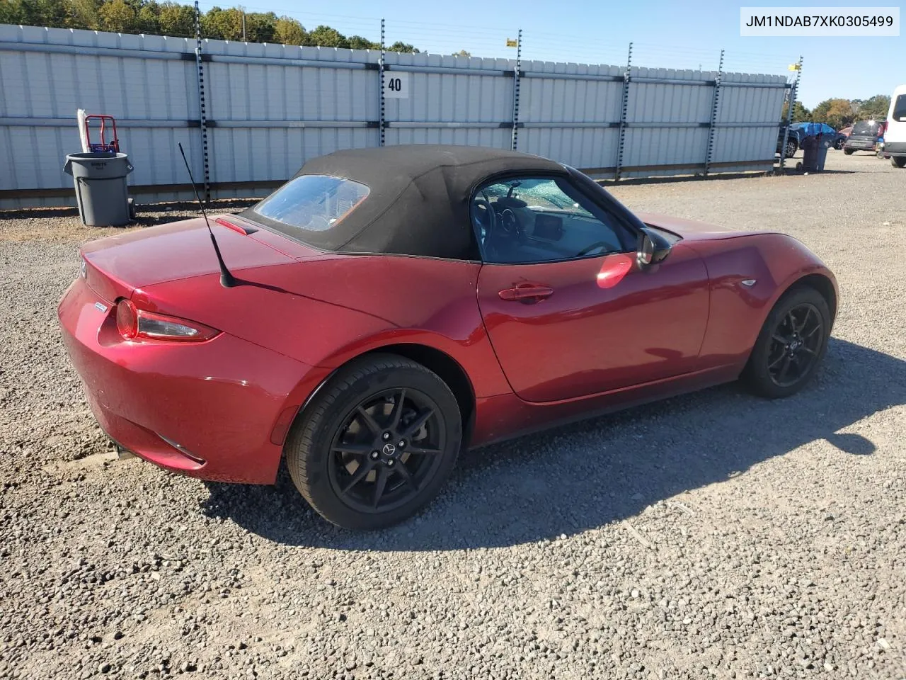 2019 Mazda Mx-5 Miata Sport VIN: JM1NDAB7XK0305499 Lot: 76490064