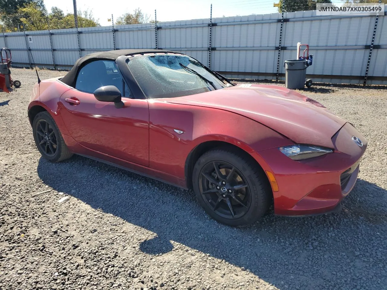 2019 Mazda Mx-5 Miata Sport VIN: JM1NDAB7XK0305499 Lot: 76490064