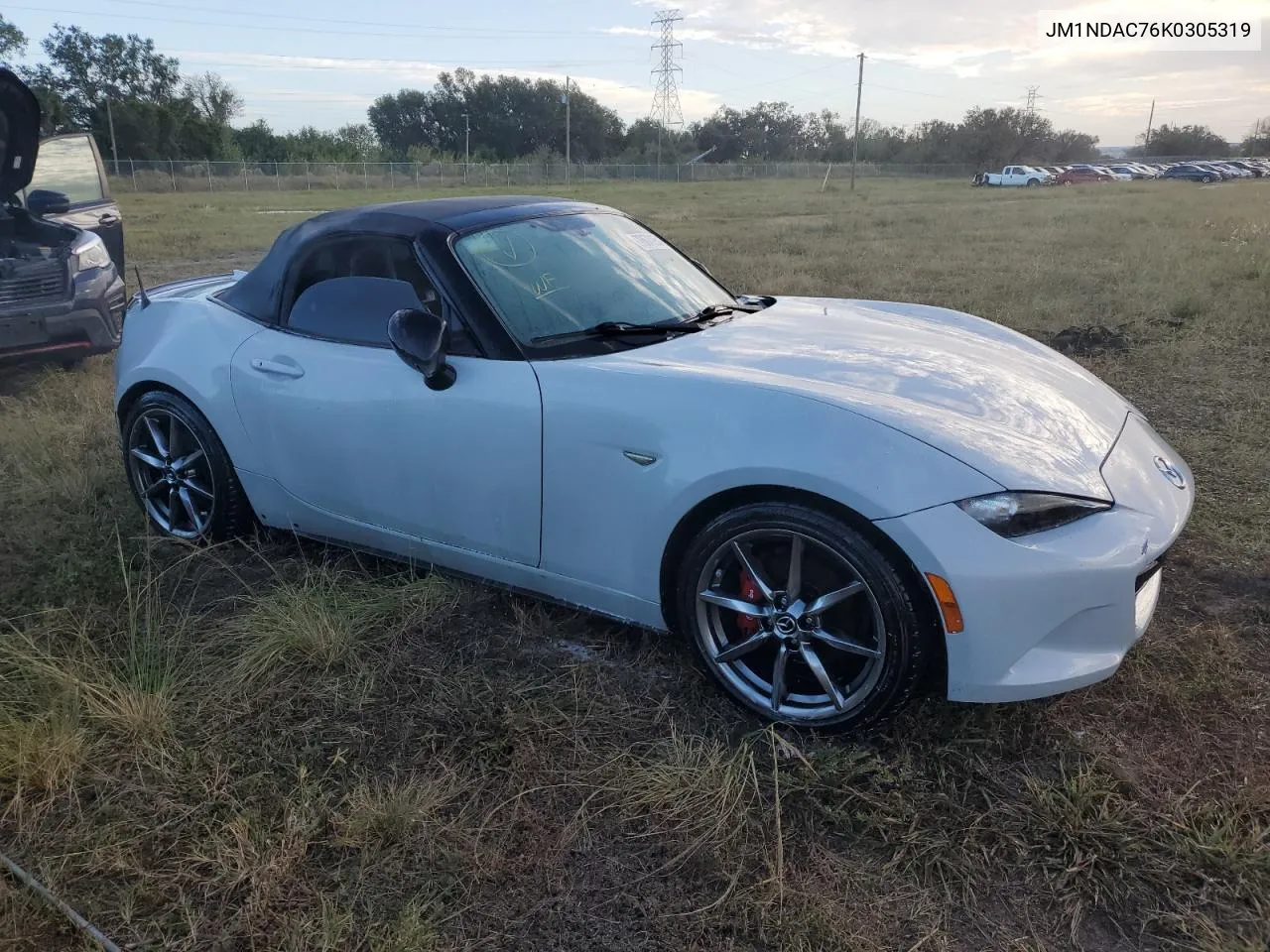 2019 Mazda Mx-5 Miata VIN: JM1NDAC76K0305319 Lot: 81431014