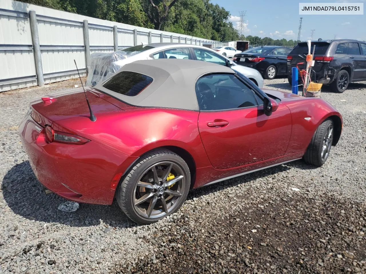 2020 Mazda Mx-5 Miata Grand Touring VIN: JM1NDAD79L0415751 Lot: 71864574