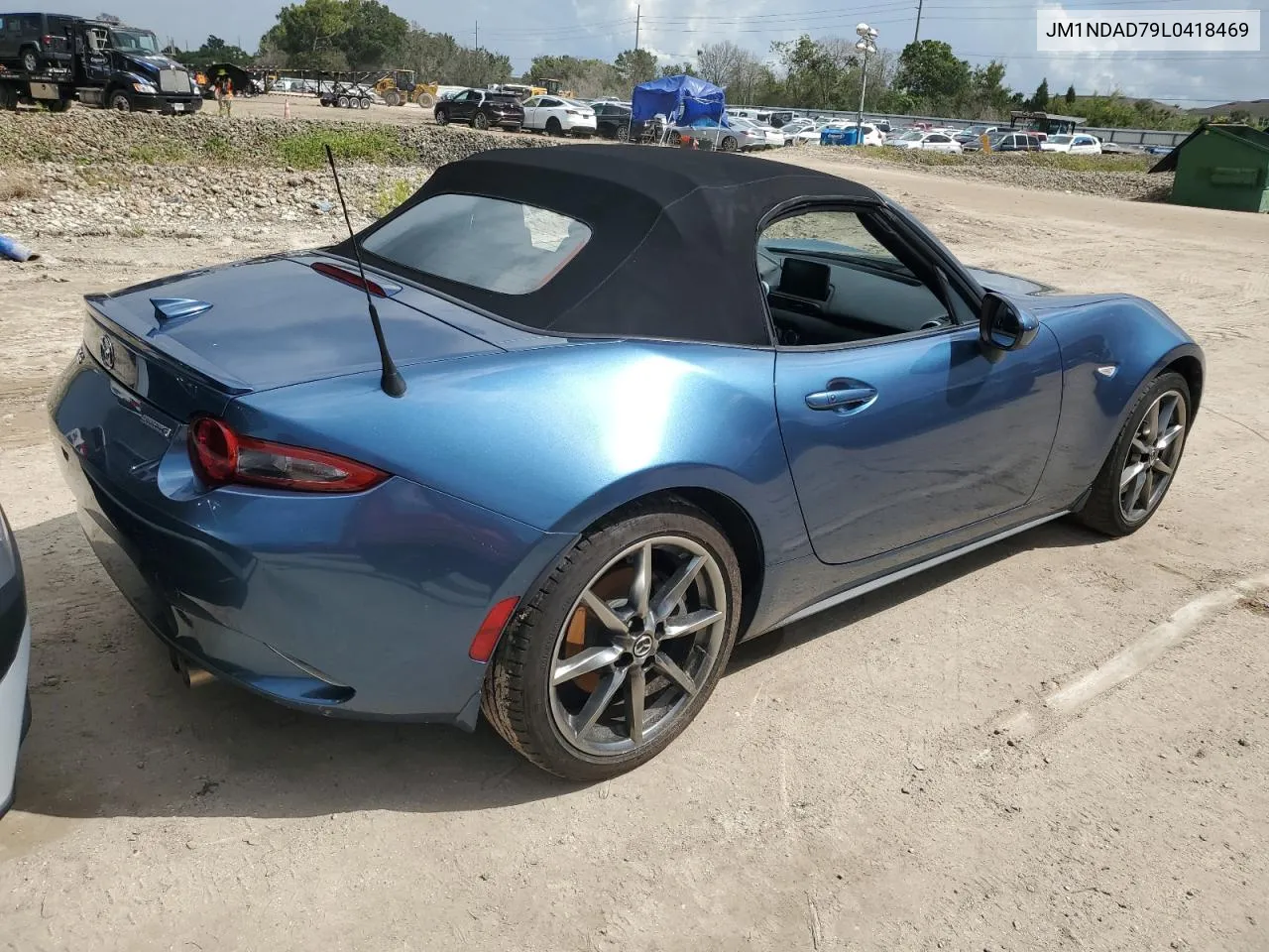 2020 Mazda Mx-5 Miata Grand Touring VIN: JM1NDAD79L0418469 Lot: 74288584