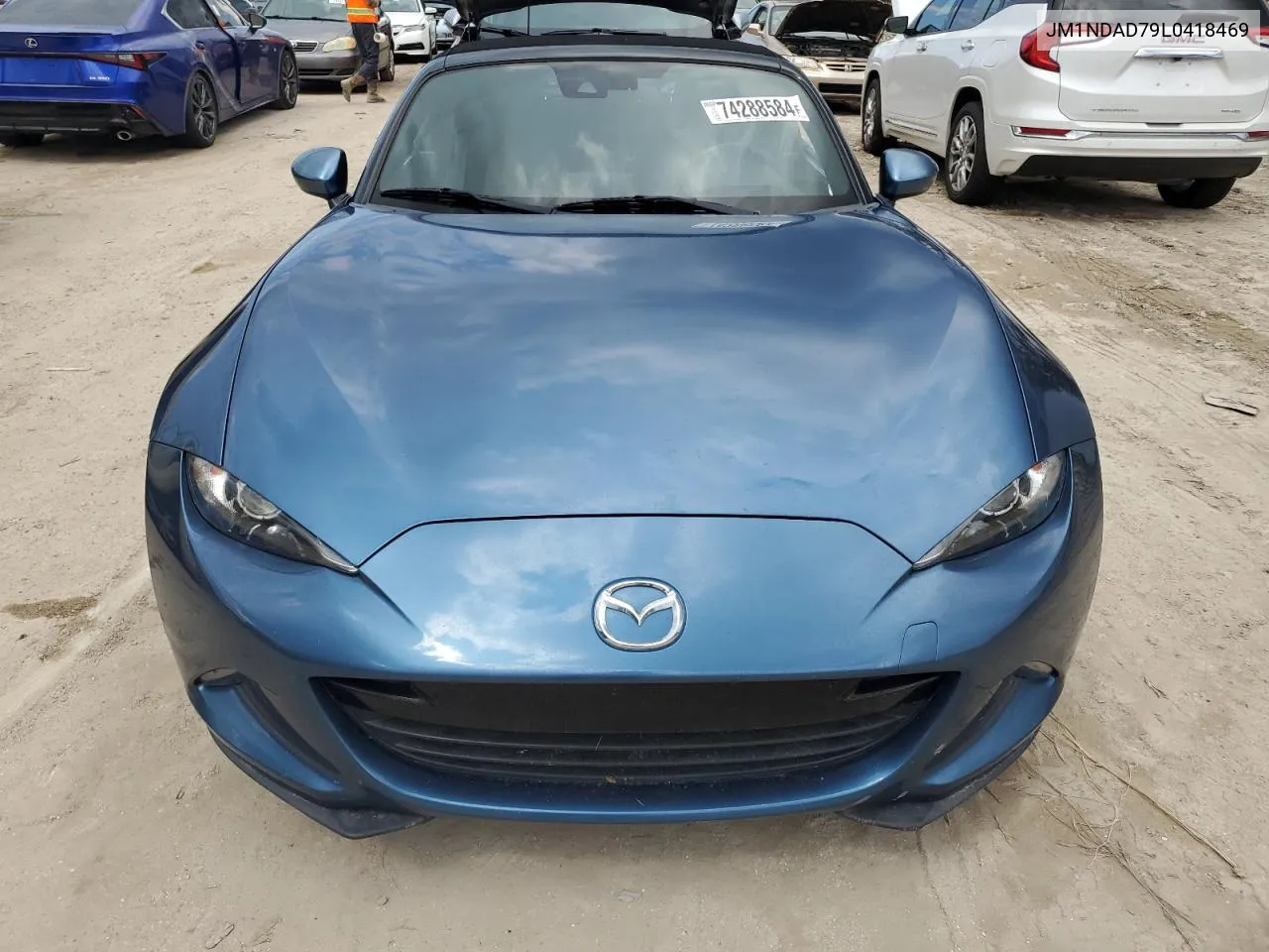 2020 Mazda Mx-5 Miata Grand Touring VIN: JM1NDAD79L0418469 Lot: 74288584