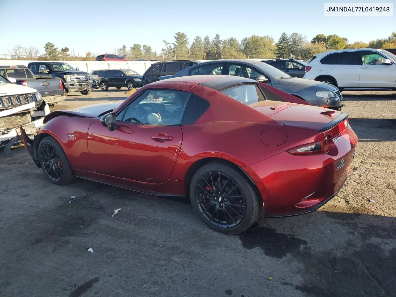 2020 Mazda Mx-5 Miata Club VIN: JM1NDAL77L0419248 Lot: 76013804