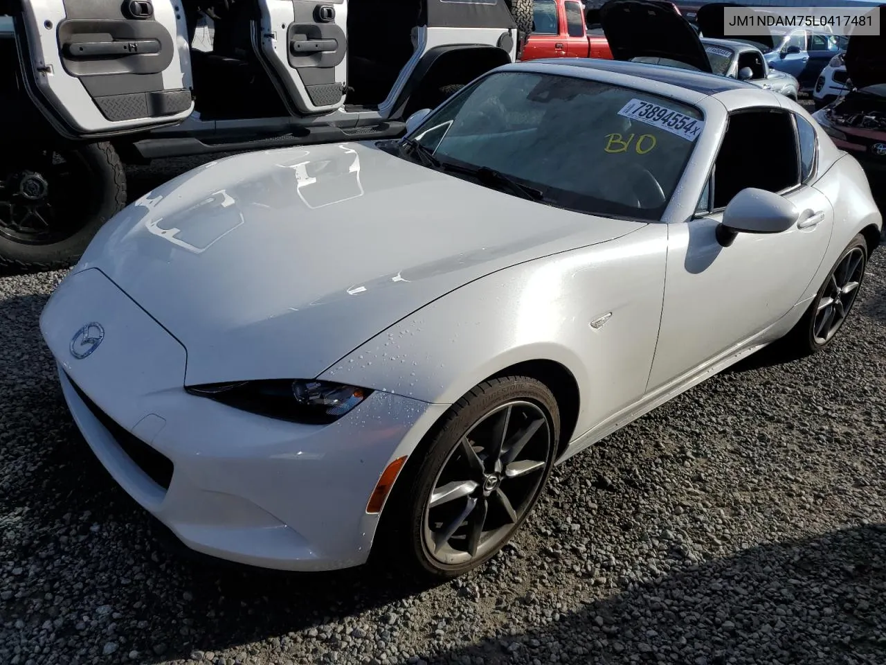 2020 Mazda Mx-5 Miata VIN: JM1NDAM75L0417481 Lot: 78333044