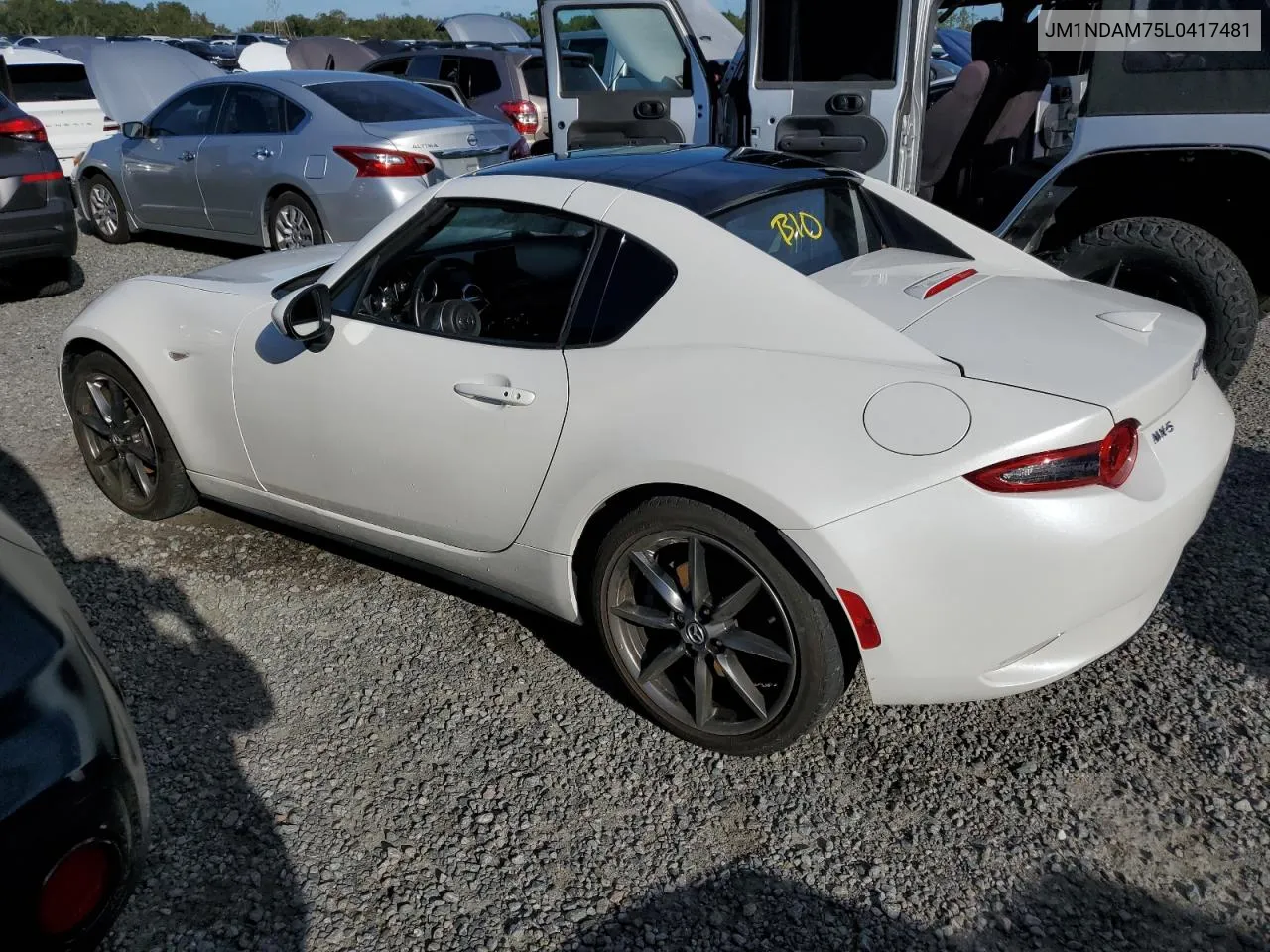 2020 Mazda Mx-5 Miata VIN: JM1NDAM75L0417481 Lot: 78333044