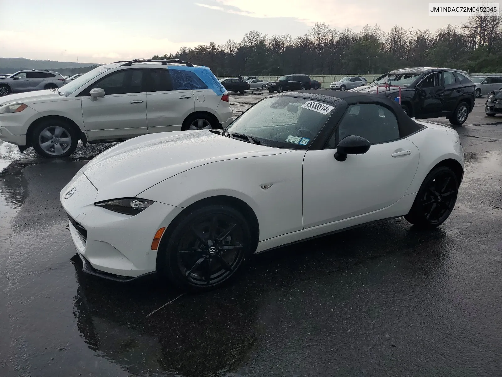 2021 Mazda Mx-5 Miata Club VIN: JM1NDAC72M0452045 Lot: 66058814