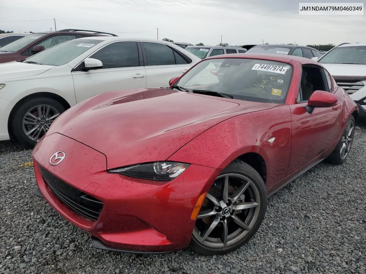 2021 Mazda Mx-5 Miata Grand Touring VIN: JM1NDAM79M0460349 Lot: 74497974