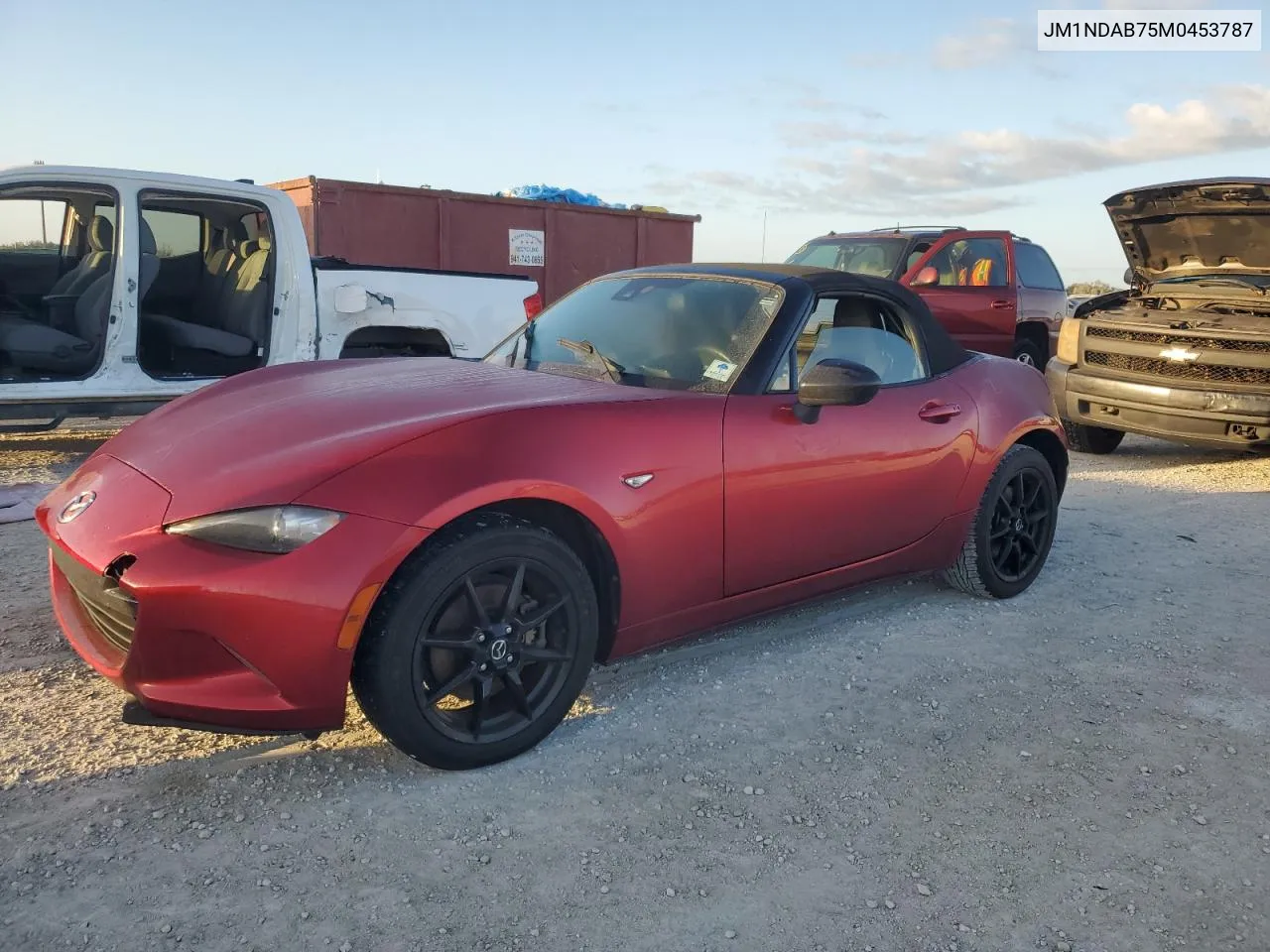 2021 Mazda Mx-5 Miata Sport VIN: JM1NDAB75M0453787 Lot: 79279534