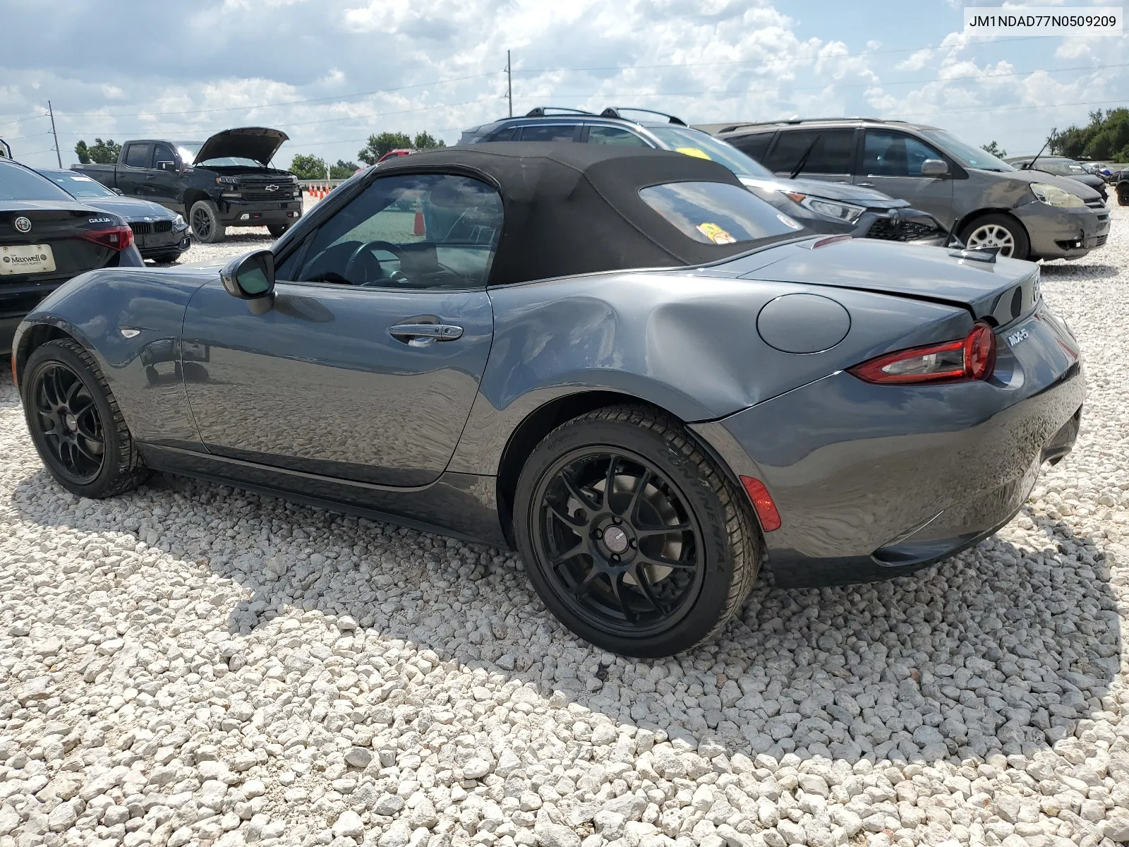 2022 Mazda Mx-5 Miata Grand Touring VIN: JM1NDAD77N0509209 Lot: 66206504