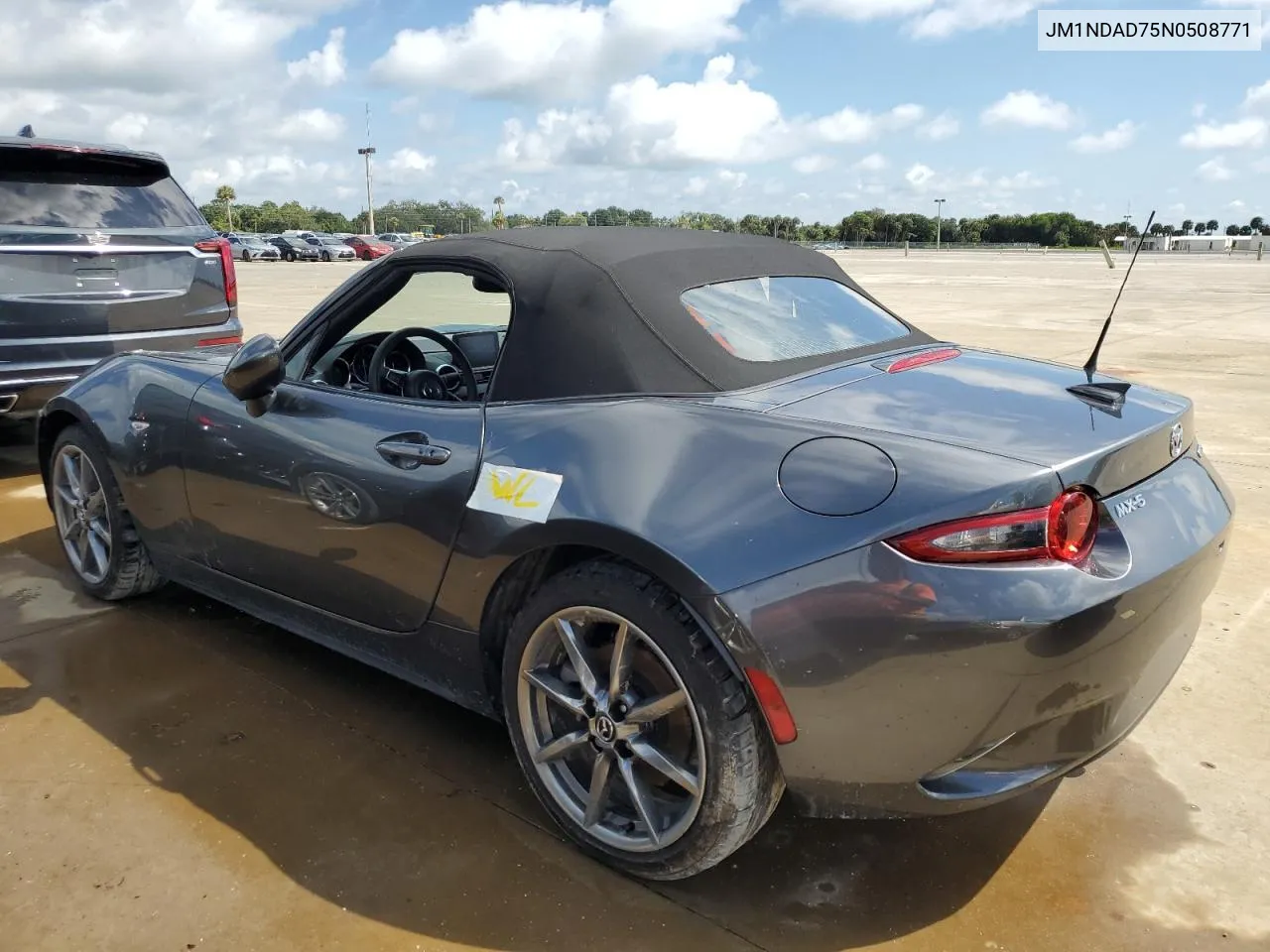 2022 Mazda Mx-5 Miata Grand Touring VIN: JM1NDAD75N0508771 Lot: 73700394