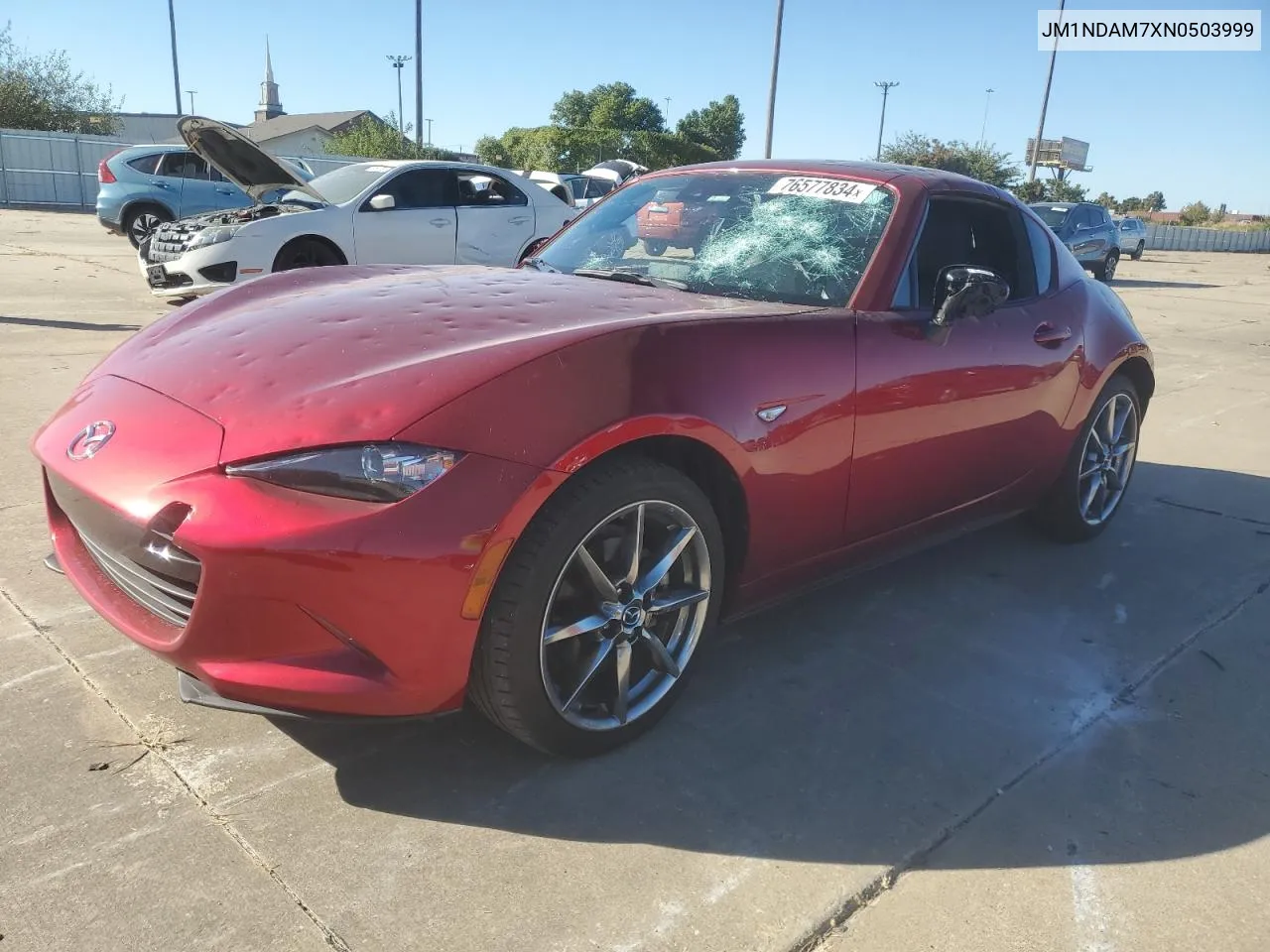 2022 Mazda Mx-5 Miata Grand Touring VIN: JM1NDAM7XN0503999 Lot: 76577834