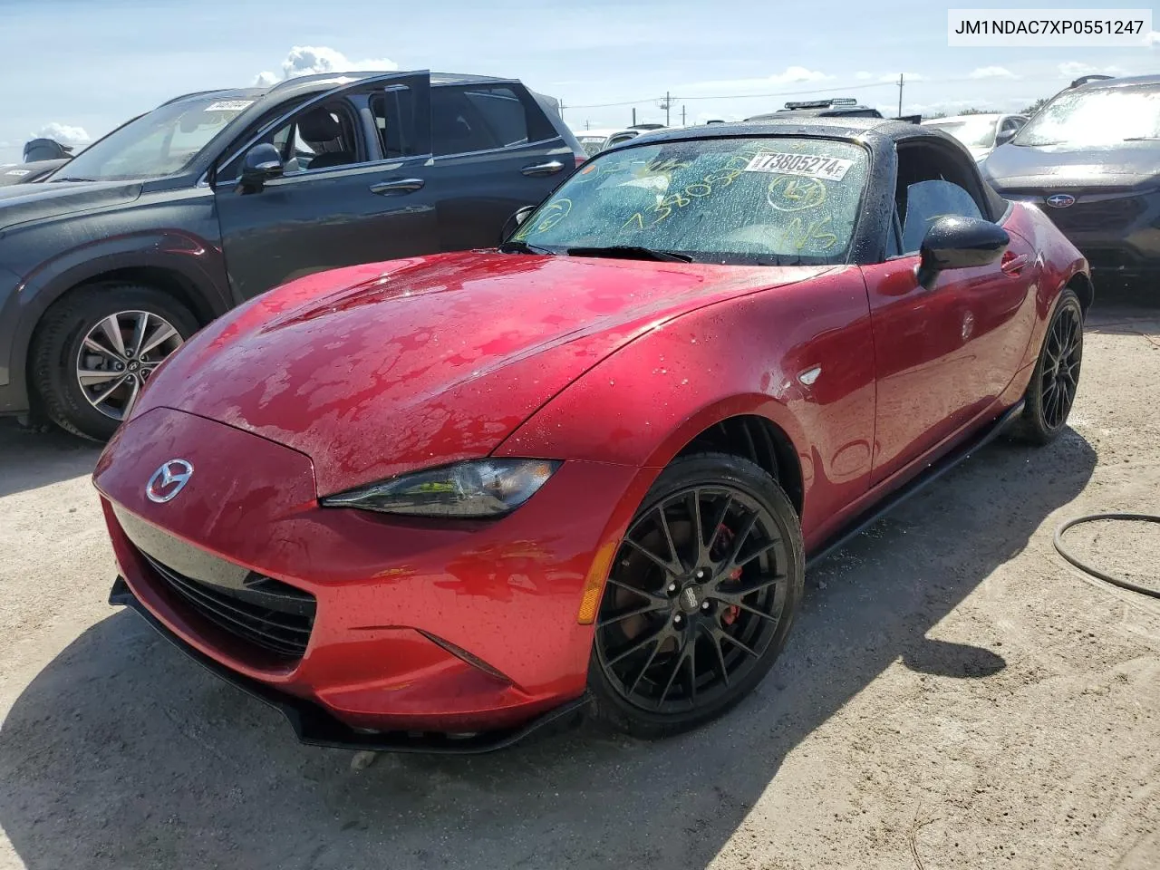 2023 Mazda Mx-5 Miata Club VIN: JM1NDAC7XP0551247 Lot: 73805274