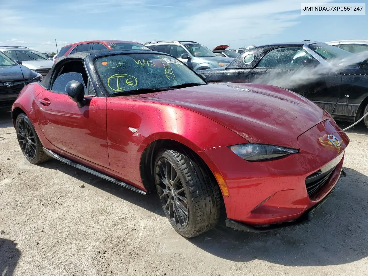 2023 Mazda Mx-5 Miata Club VIN: JM1NDAC7XP0551247 Lot: 73805274