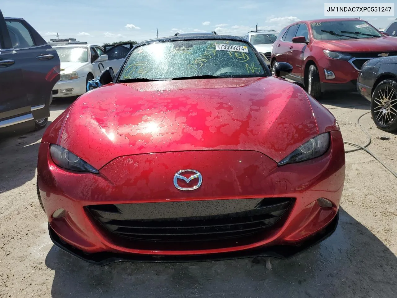 2023 Mazda Mx-5 Miata Club VIN: JM1NDAC7XP0551247 Lot: 73805274