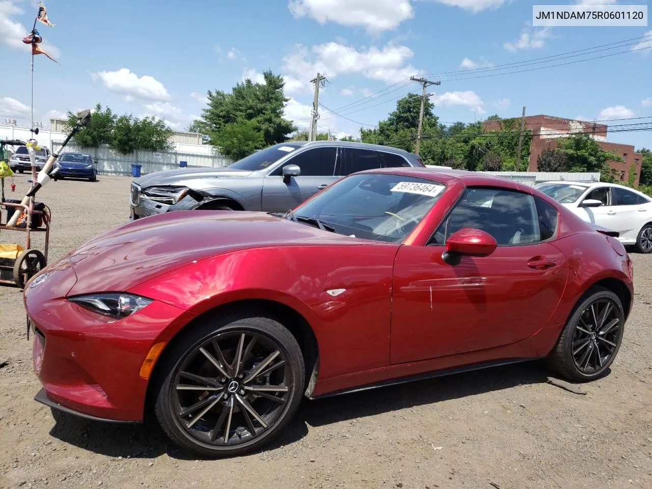 2024 Mazda Mx-5 Miata Grand Touring VIN: JM1NDAM75R0601120 Lot: 59736464