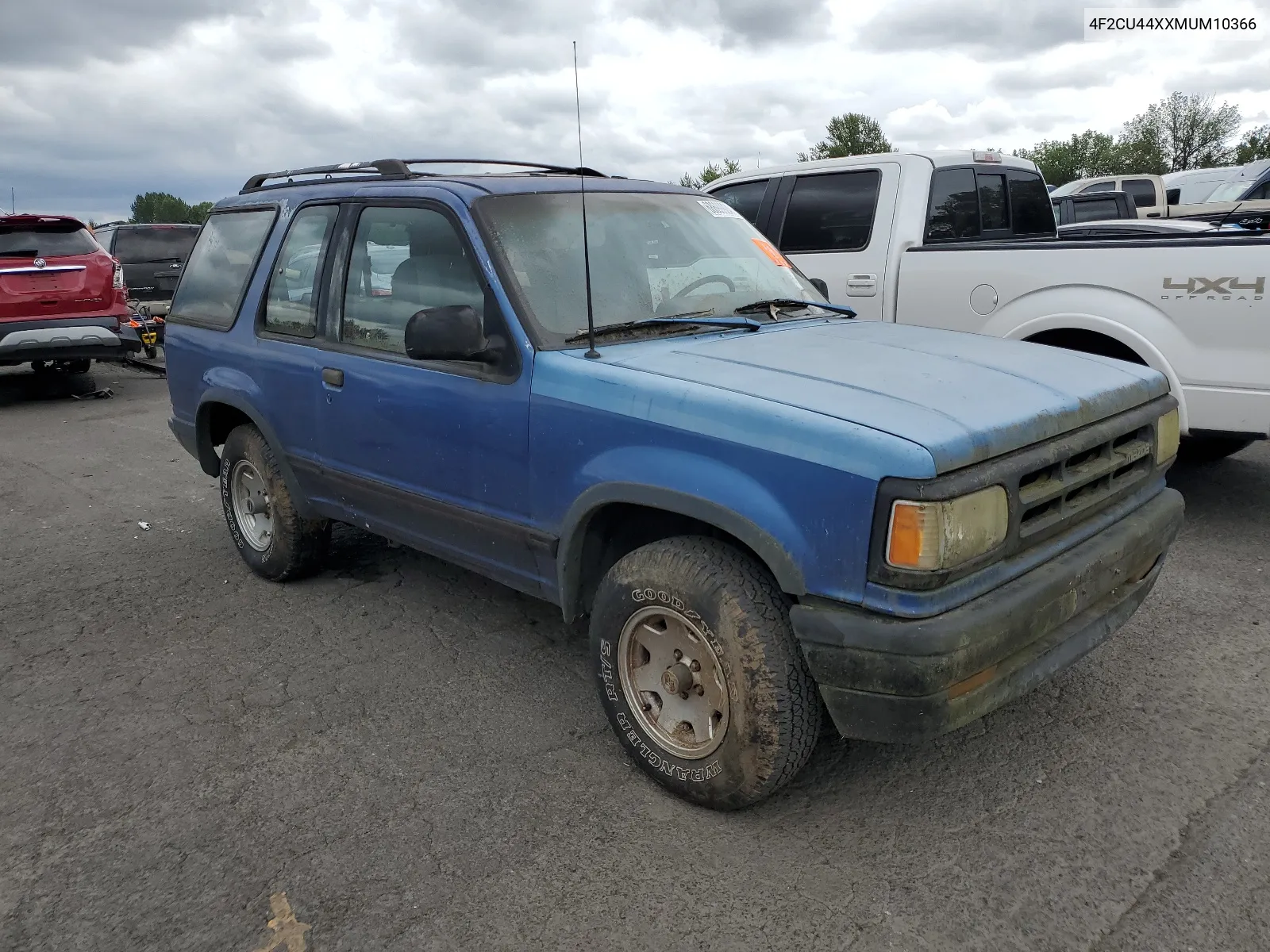 1991 Mazda Navajo Lx VIN: 4F2CU44XXMUM10366 Lot: 68699924