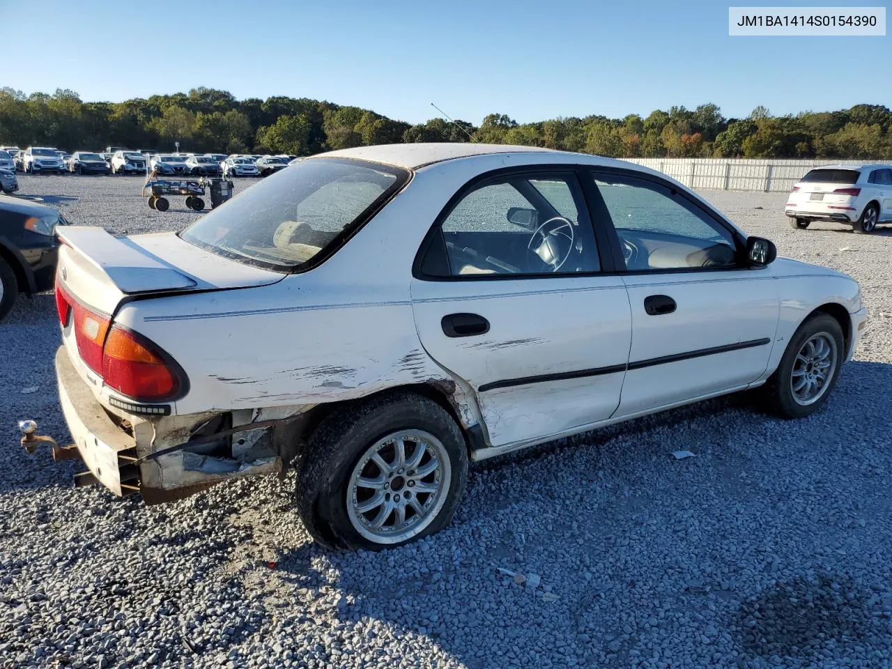 1995 Mazda Protege Dx VIN: JM1BA1414S0154390 Lot: 75640044