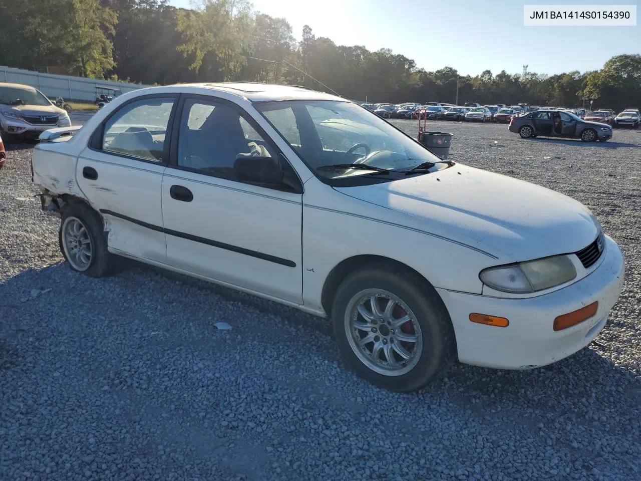 1995 Mazda Protege Dx VIN: JM1BA1414S0154390 Lot: 75640044