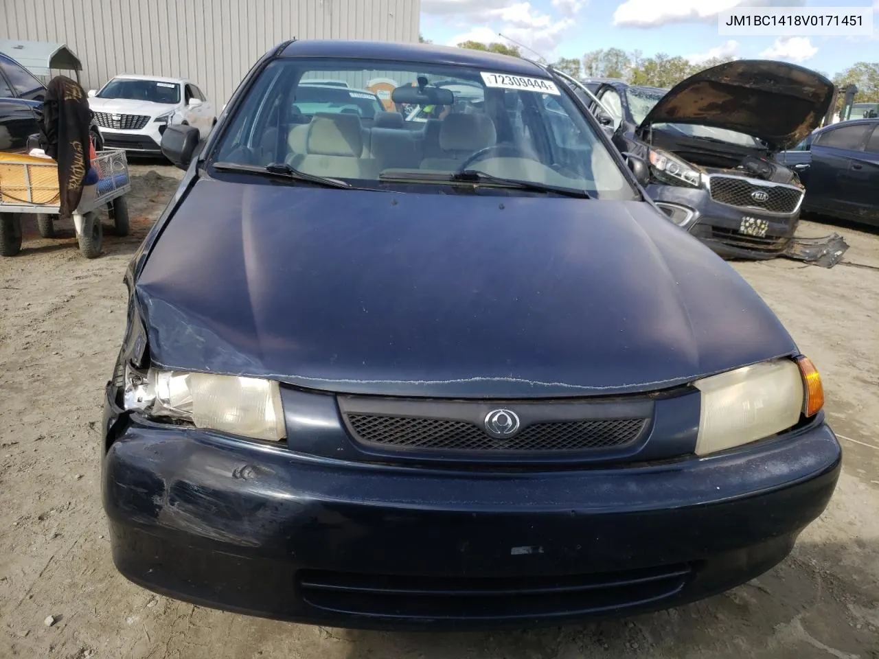 JM1BC1418V0171451 1997 Mazda Protege Dx