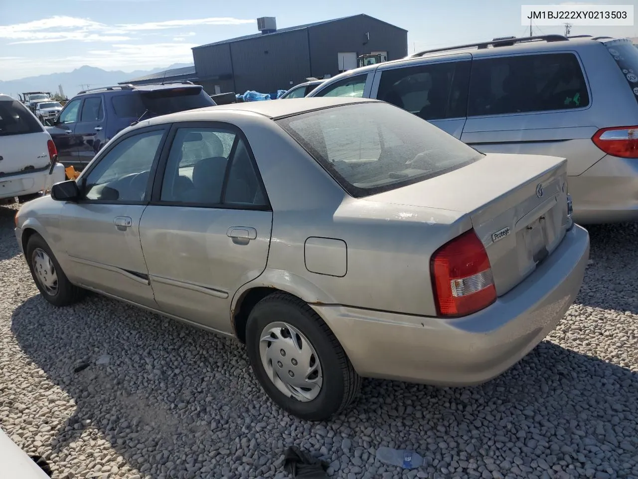 2000 Mazda Protege Dx VIN: JM1BJ222XY0213503 Lot: 69325014