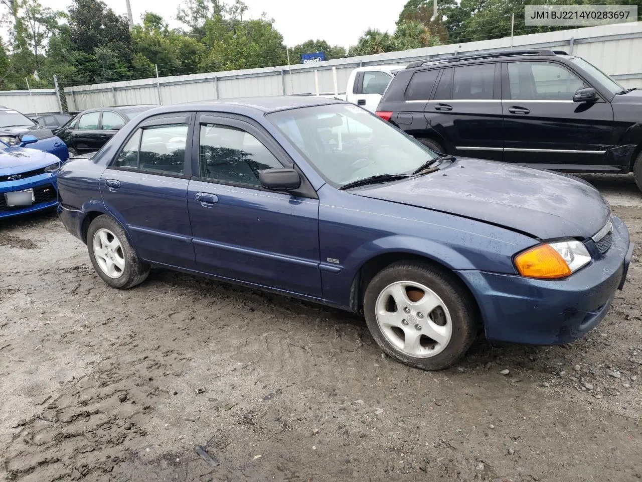 2000 Mazda Protege Es VIN: JM1BJ2214Y0283697 Lot: 70587414