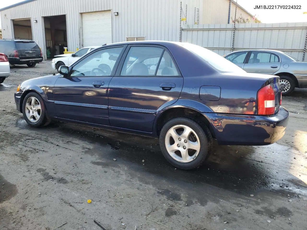 2000 Mazda Protege Es VIN: JM1BJ2217Y0224322 Lot: 78392694