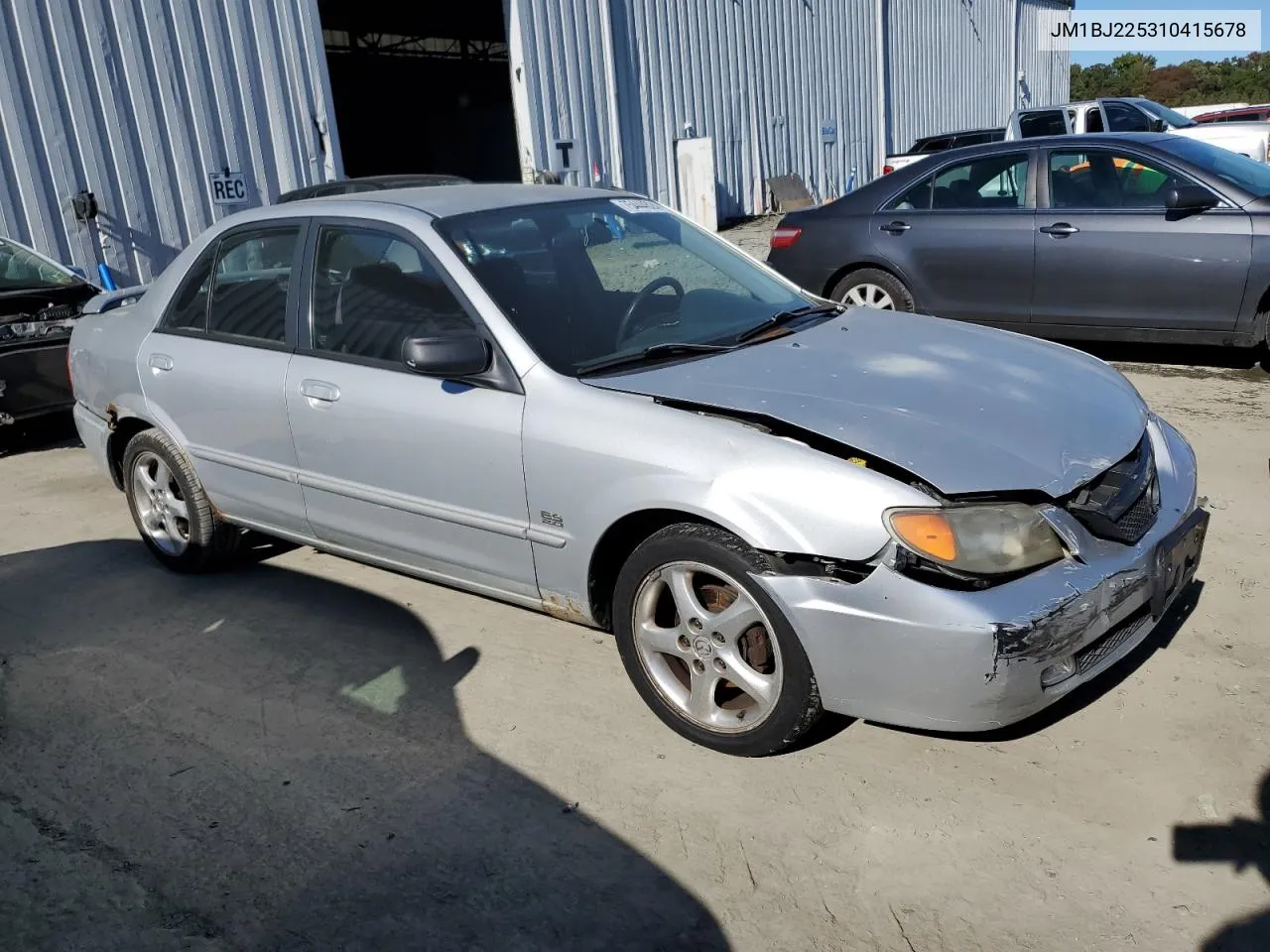 2001 Mazda Protege Lx VIN: JM1BJ225310415678 Lot: 75444624