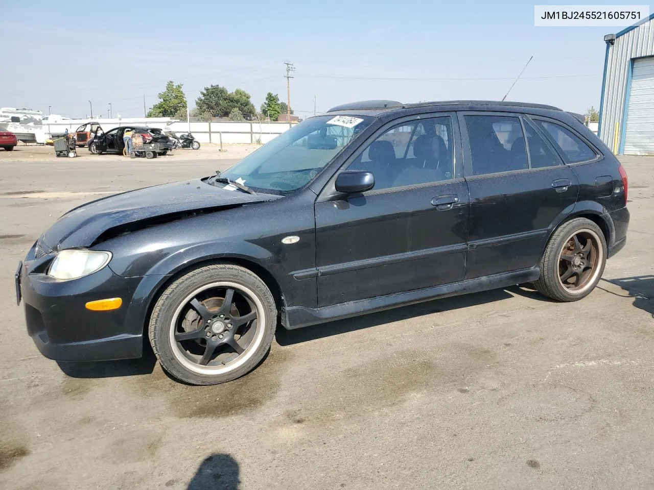 2002 Mazda Protege Pr5 VIN: JM1BJ245521605751 Lot: 70414364