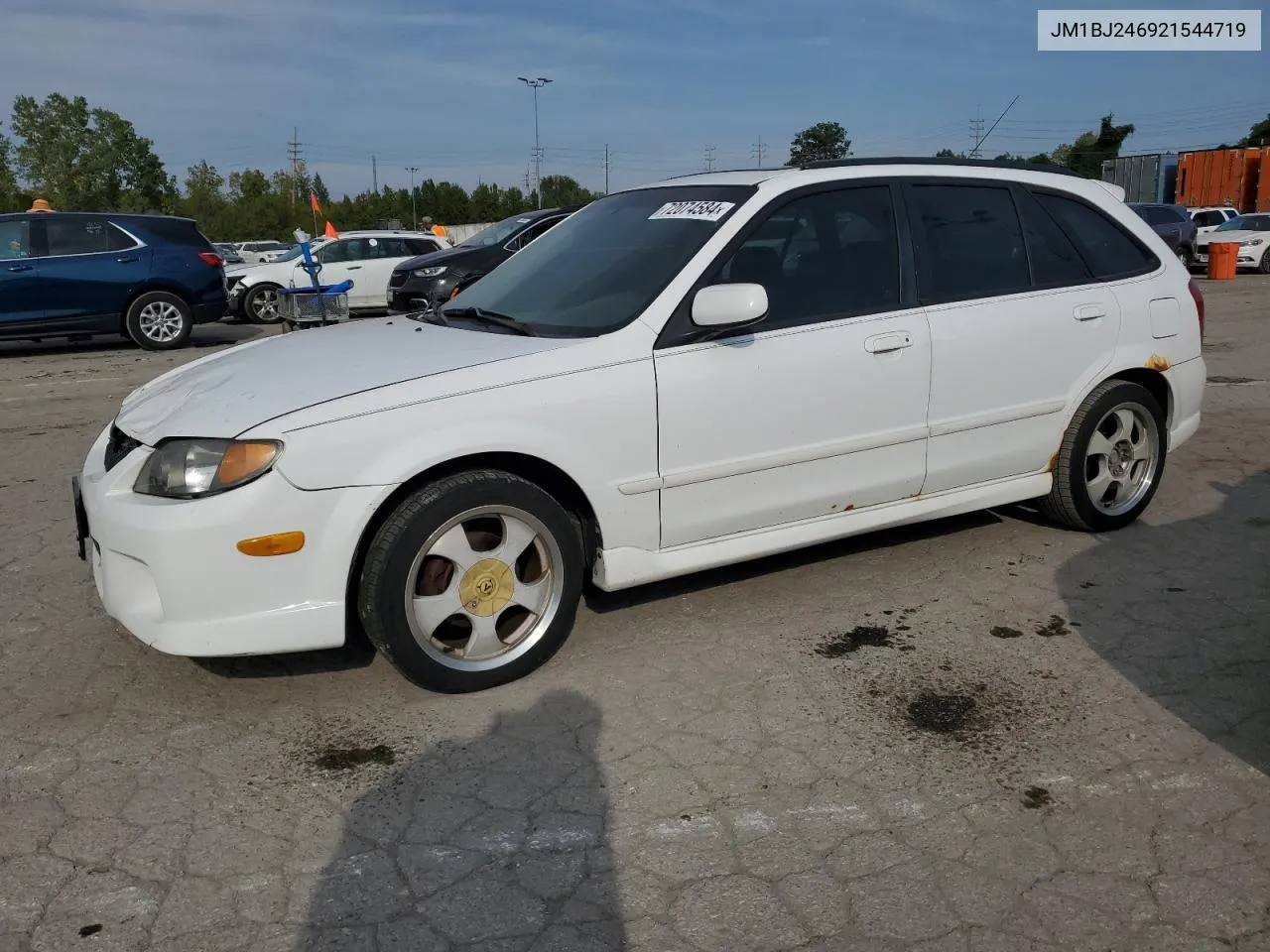 2002 Mazda Protege Pr5 VIN: JM1BJ246921544719 Lot: 72074584