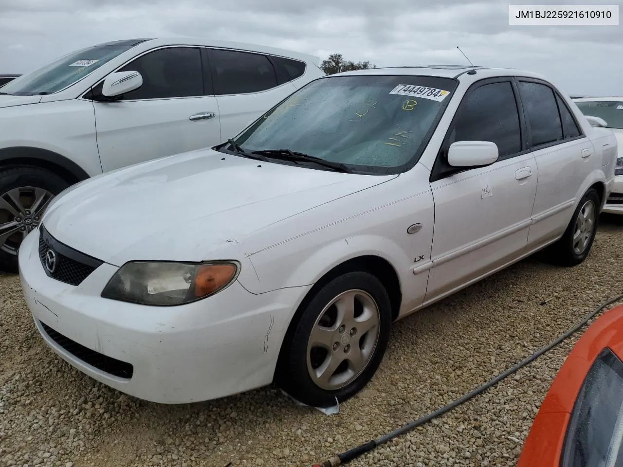 2002 Mazda Protege Dx VIN: JM1BJ225921610910 Lot: 74449784