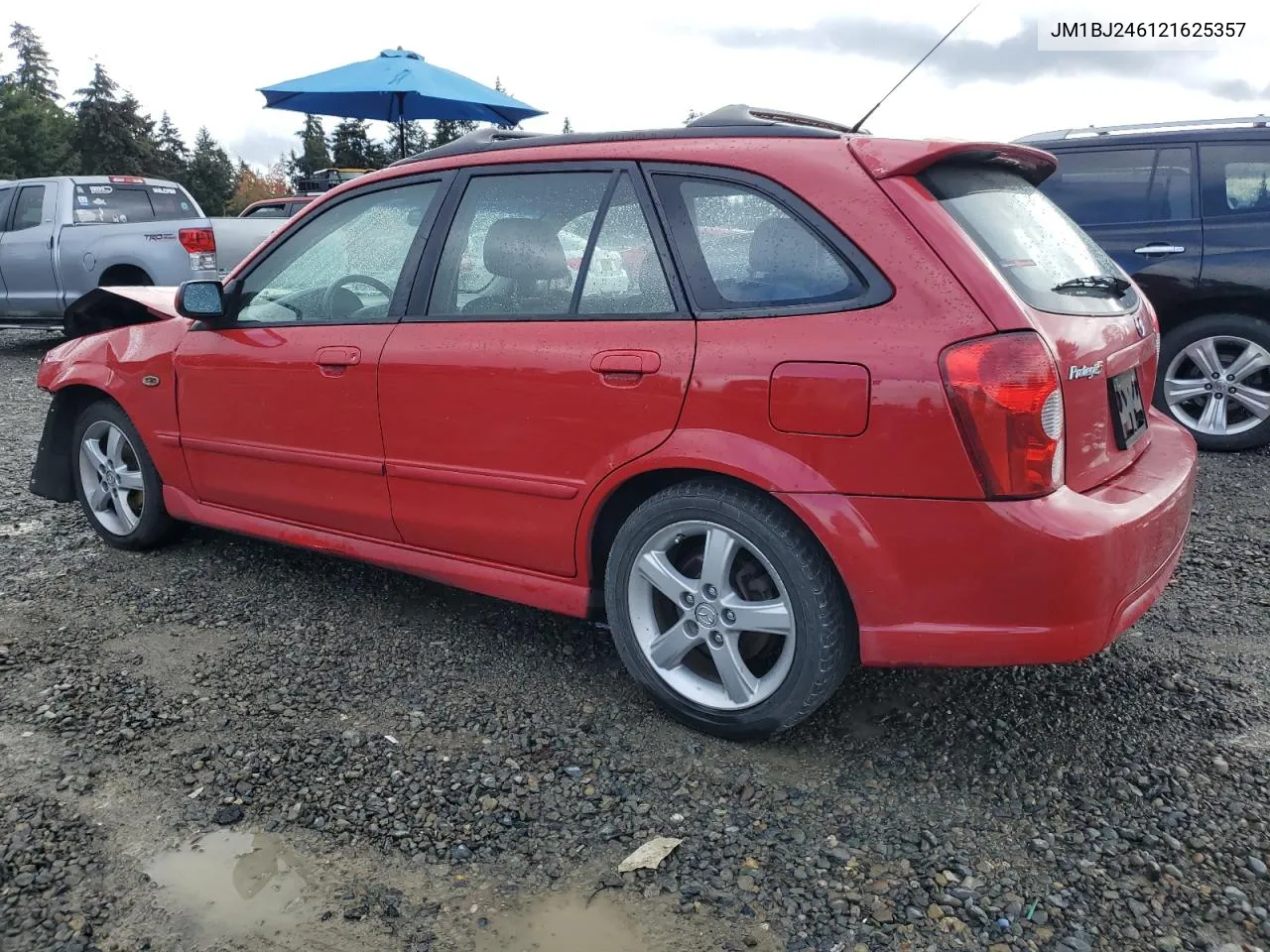 2002 Mazda Protege Pr5 VIN: JM1BJ246121625357 Lot: 74542404