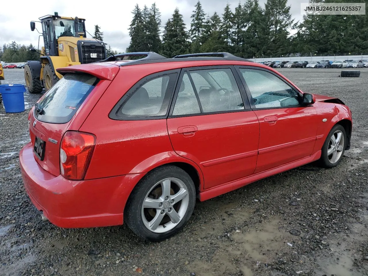 2002 Mazda Protege Pr5 VIN: JM1BJ246121625357 Lot: 74542404