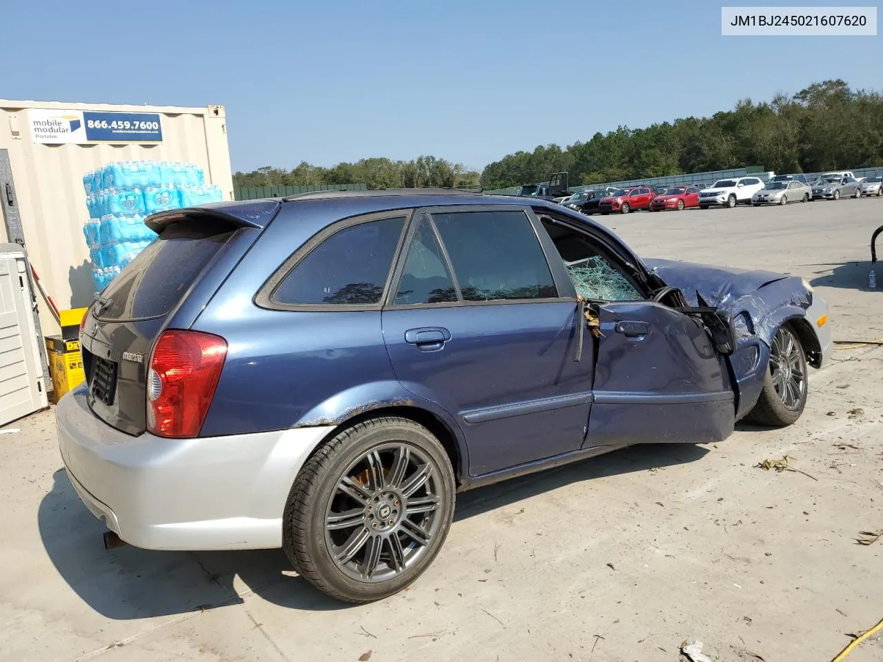 2002 Mazda Protege Pr5 VIN: JM1BJ245021607620 Lot: 75321074