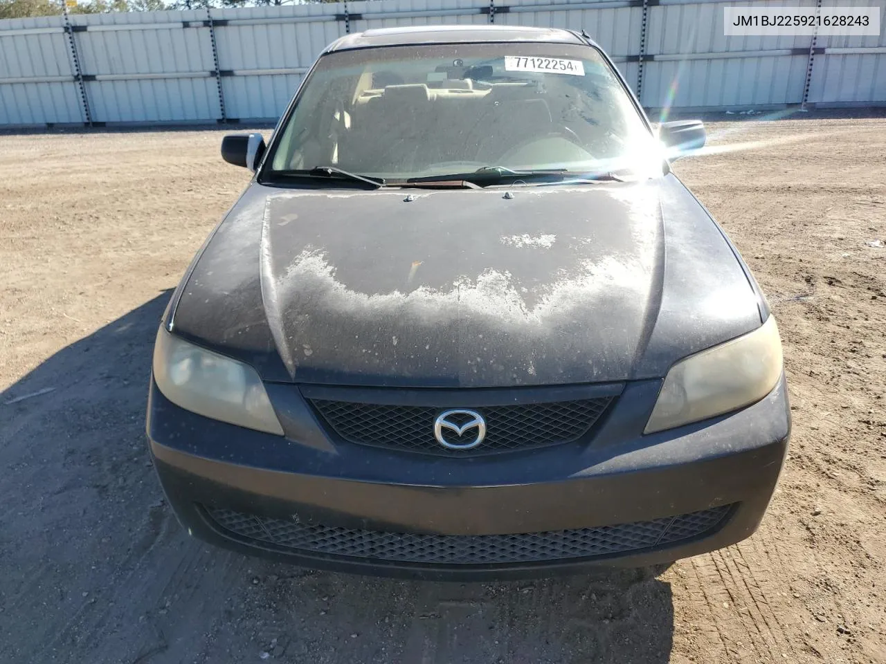 2002 Mazda Protege Dx VIN: JM1BJ225921628243 Lot: 77122254