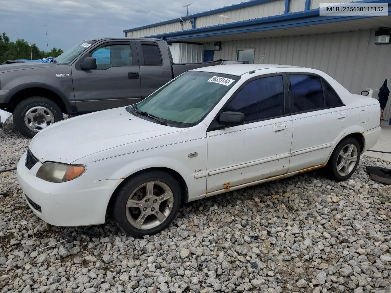 2003 Mazda Protege Dx VIN: JM1BJ225630115152 Lot: 60333144