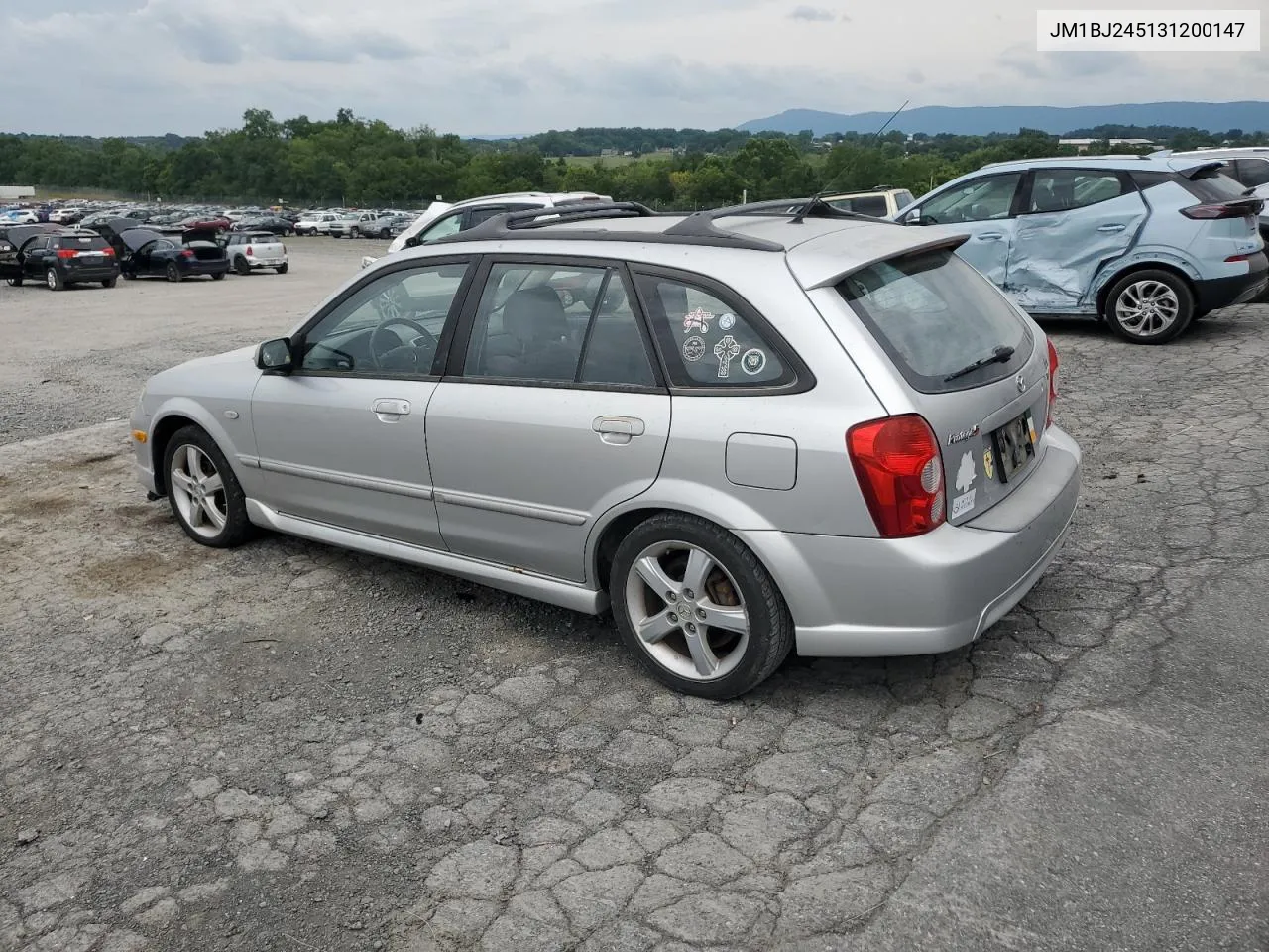 2003 Mazda Protege Pr5 VIN: JM1BJ245131200147 Lot: 62848564