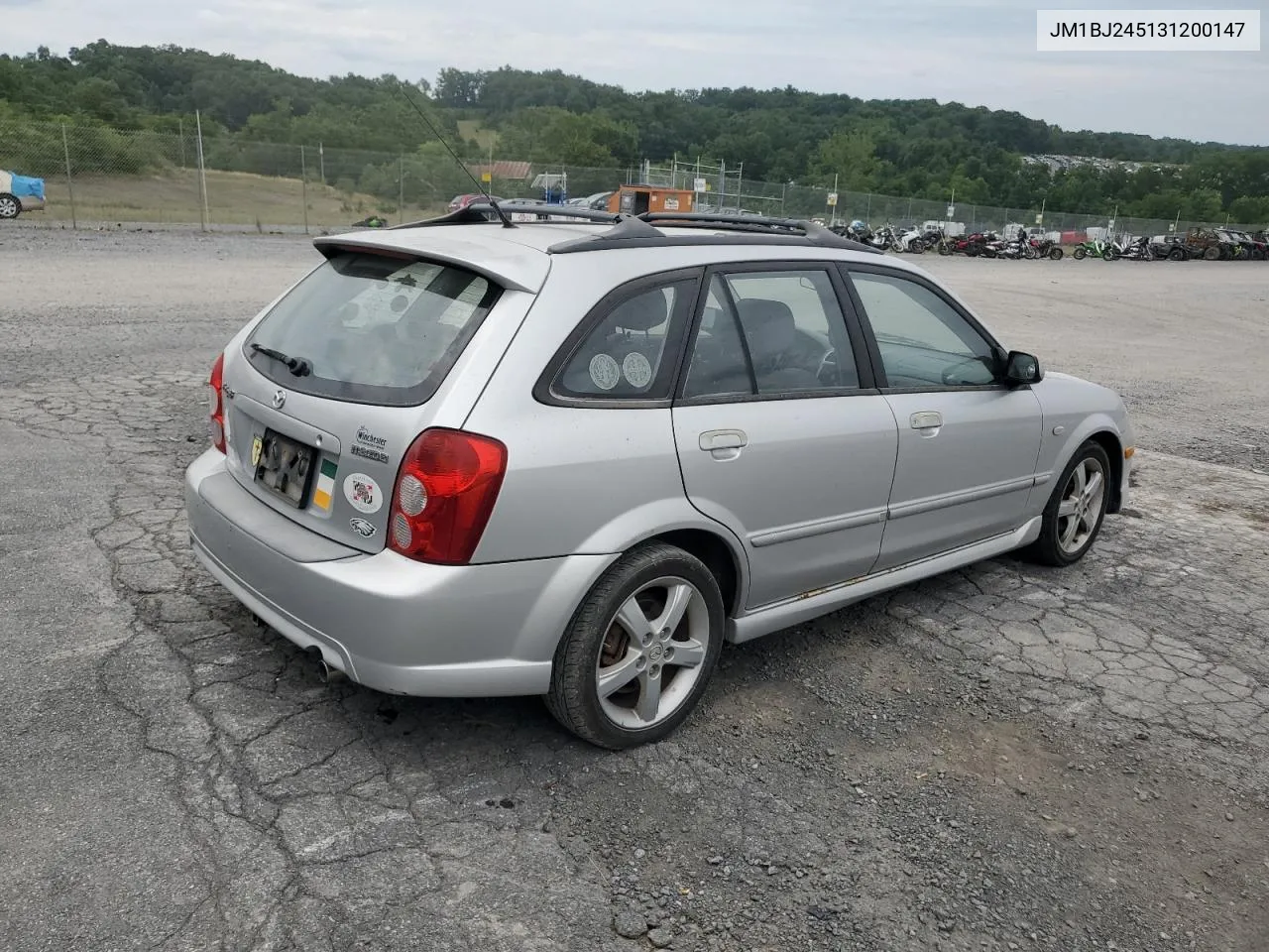 2003 Mazda Protege Pr5 VIN: JM1BJ245131200147 Lot: 62848564