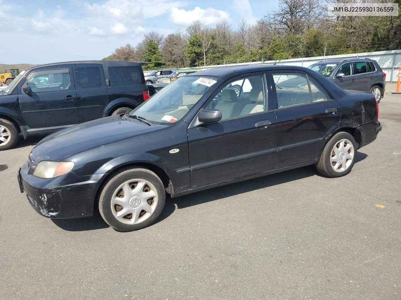 2003 Mazda Protege Dx VIN: JM1BJ225930136559 Lot: 71932214