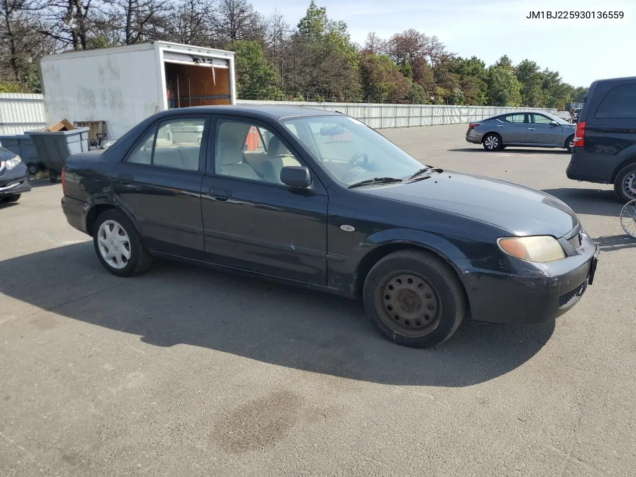 2003 Mazda Protege Dx VIN: JM1BJ225930136559 Lot: 71932214