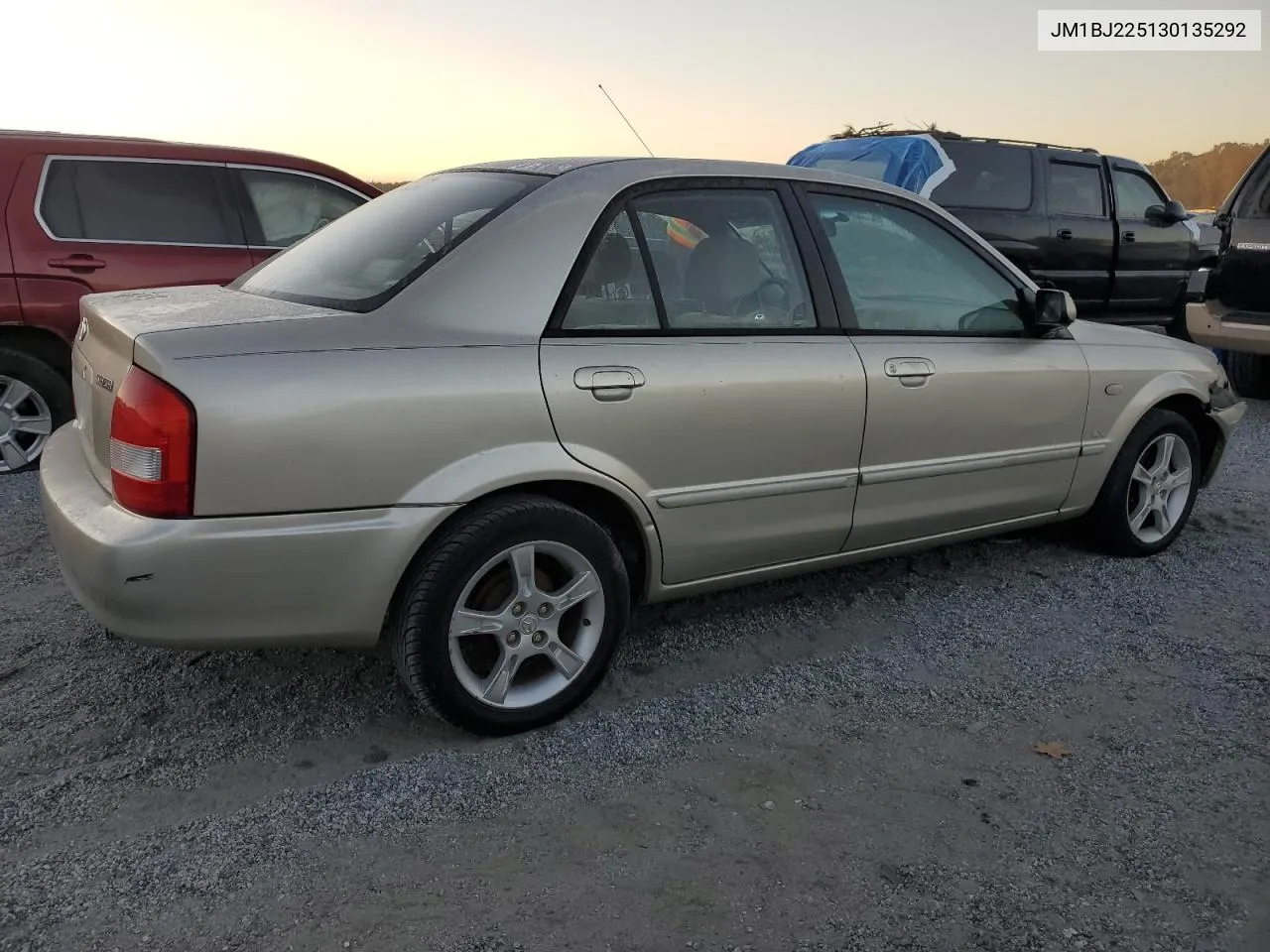 2003 Mazda Protege Dx VIN: JM1BJ225130135292 Lot: 72964524